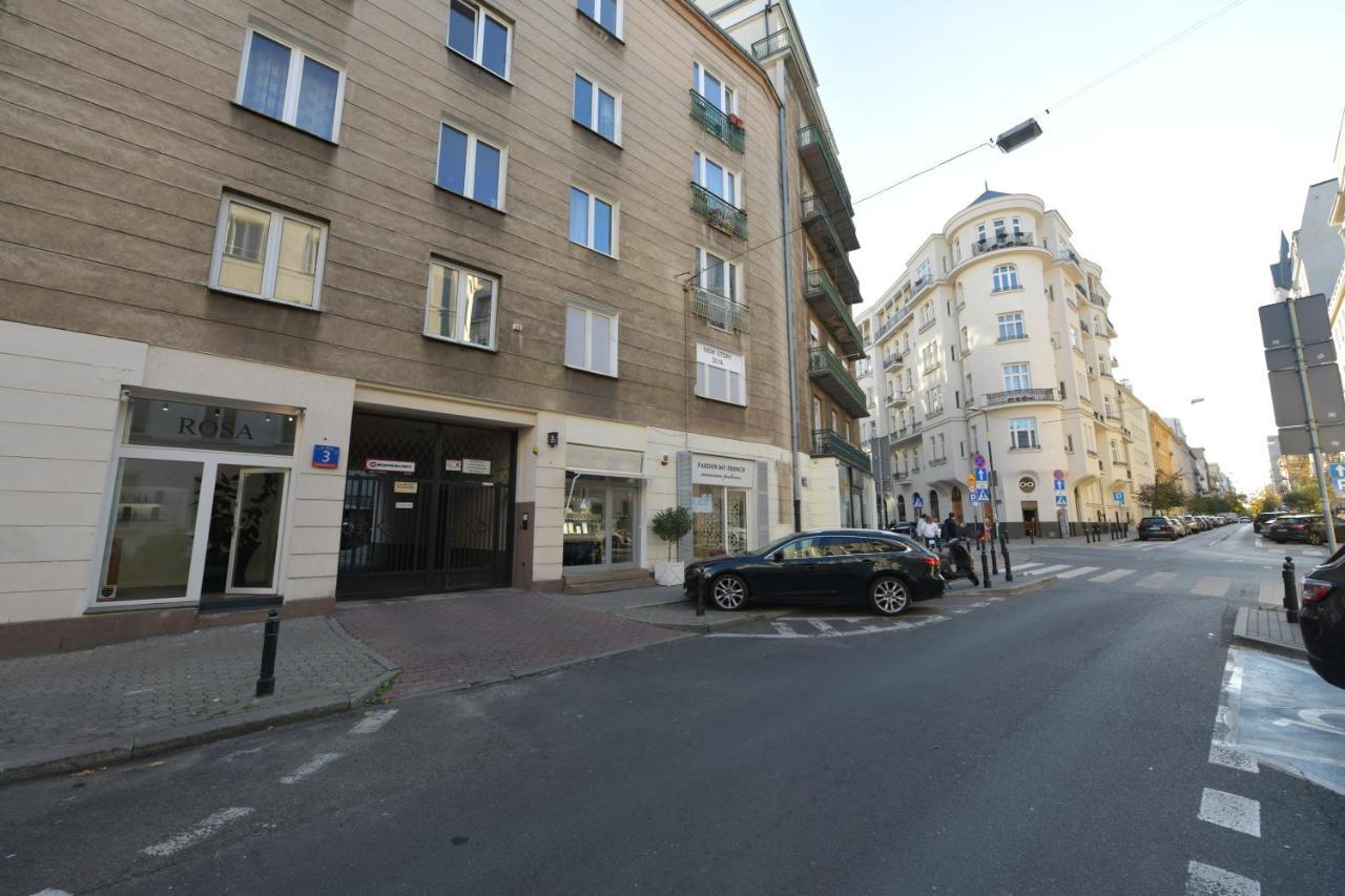 Wilcza 3 - Apartament Dla 4 Osob - 260M Do Ambasady Usa - Duzy Balkon Od Strony Dziedzinca - Wifi - Good Apartments Варшава Экстерьер фото